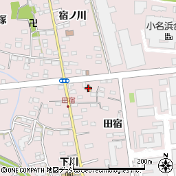 セブンイレブンいわき泉下川店周辺の地図