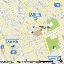 株式会社吉田工務店中町店周辺の地図