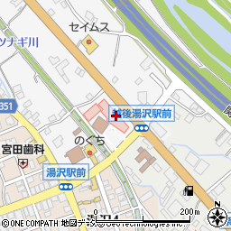 湯沢町総合福祉センター　保健センター周辺の地図