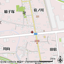 ファミリーマートいわき泉下川店周辺の地図