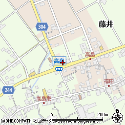 さくまお好み焼店周辺の地図