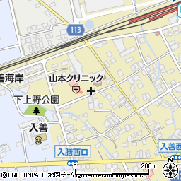 富山県下新川郡入善町入膳7943-1周辺の地図