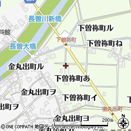 石川県羽咋市下曽祢町（あ）周辺の地図