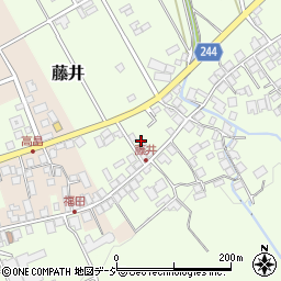 石川県中能登町（鹿島郡）藤井（ホ）周辺の地図