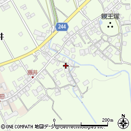 石川県鹿島郡中能登町藤井ニ50周辺の地図