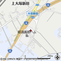 栃木県那須塩原市上大塚新田28-1周辺の地図