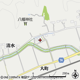 福島県いわき市添野町桑木町54周辺の地図