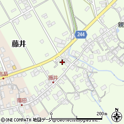 石川県中能登町（鹿島郡）藤井周辺の地図