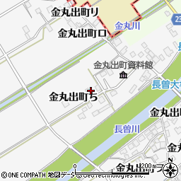 石川県羽咋市金丸出町ち周辺の地図