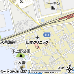 米沢製材所周辺の地図