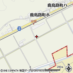 石川県羽咋市鹿島路町199-2周辺の地図