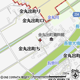 石川県羽咋市金丸出町ち73周辺の地図