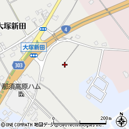栃木県那須塩原市上大塚新田10周辺の地図