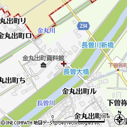 石川県羽咋市金丸出町ヌ59-2周辺の地図