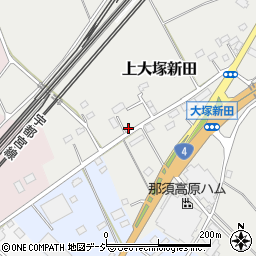 栃木県那須塩原市上大塚新田49周辺の地図