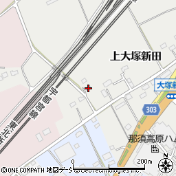 栃木県那須塩原市上大塚新田47-4周辺の地図