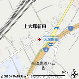 栃木県那須塩原市上大塚新田24周辺の地図