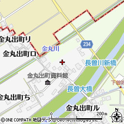 石川県羽咋市金丸出町ヌ52周辺の地図