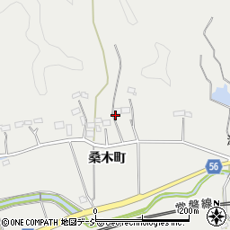 福島県いわき市添野町桑木町32-2周辺の地図