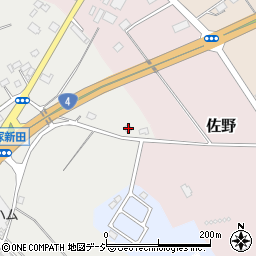 栃木県那須塩原市上大塚新田12周辺の地図