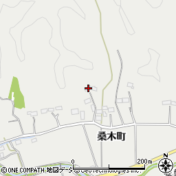 福島県いわき市添野町桑木町18-2周辺の地図