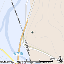 新潟県糸魚川市西山大前周辺の地図