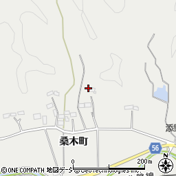 福島県いわき市添野町桑木町42周辺の地図