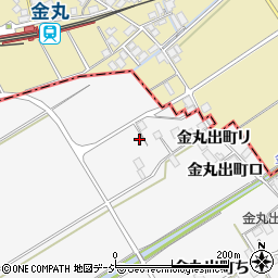 石川県羽咋市金丸出町い147周辺の地図