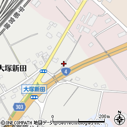 栃木県那須塩原市上大塚新田18周辺の地図