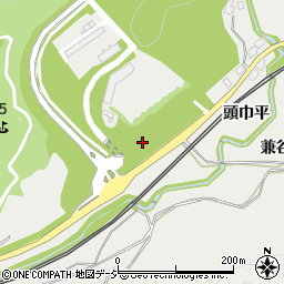 福島県いわき市添野町（頭巾平）周辺の地図