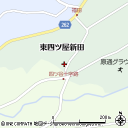 新潟県妙高市東四ツ屋新田150周辺の地図