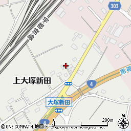 栃木県那須塩原市上大塚新田64-1周辺の地図