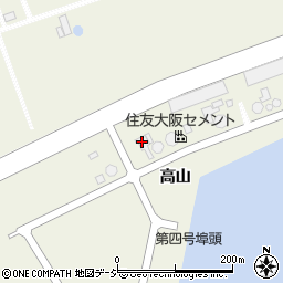 常磐港運株式会社　小名浜港事務所周辺の地図