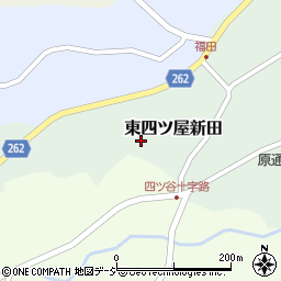 新潟県妙高市東四ツ屋新田154周辺の地図
