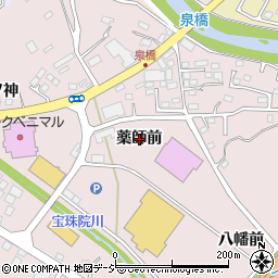 福島県いわき市泉町下川薬師前周辺の地図