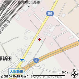 栃木県那須塩原市上大塚新田68周辺の地図