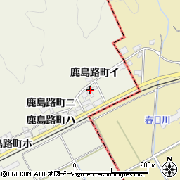 石川県羽咋市鹿島路町2016周辺の地図