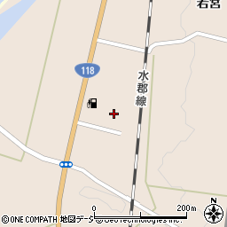 株式会社コムロ　塙工場周辺の地図