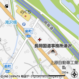 セブンイレブン湯沢楽町店周辺の地図