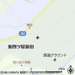 新潟県妙高市東四ツ屋新田140周辺の地図