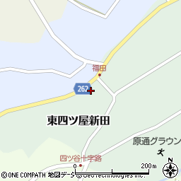新潟県妙高市東四ツ屋新田166周辺の地図