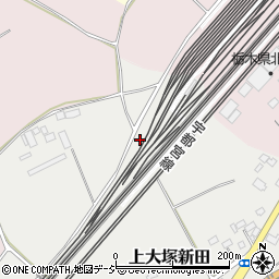 栃木県那須塩原市上大塚新田71周辺の地図