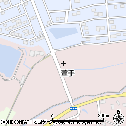 福島県いわき市泉町下川萱手周辺の地図