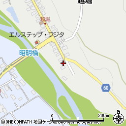 栃木県那須塩原市越堀148周辺の地図