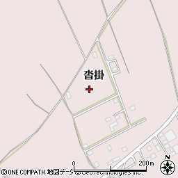 栃木県那須塩原市沓掛周辺の地図