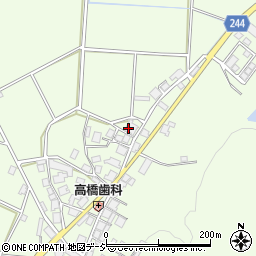 石川県中能登町（鹿島郡）小田中（ナ）周辺の地図