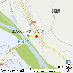 栃木県那須塩原市越堀141-1周辺の地図