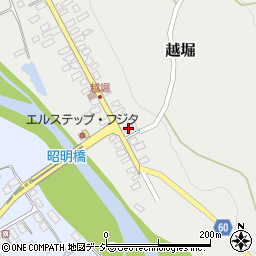 栃木県那須塩原市越堀60-1周辺の地図