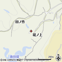 福島県いわき市高倉町田ノ作周辺の地図
