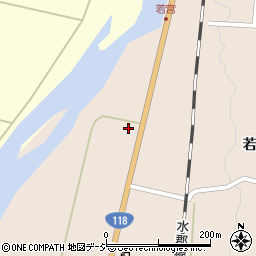 福島県東白川郡塙町上石井薬師堂周辺の地図